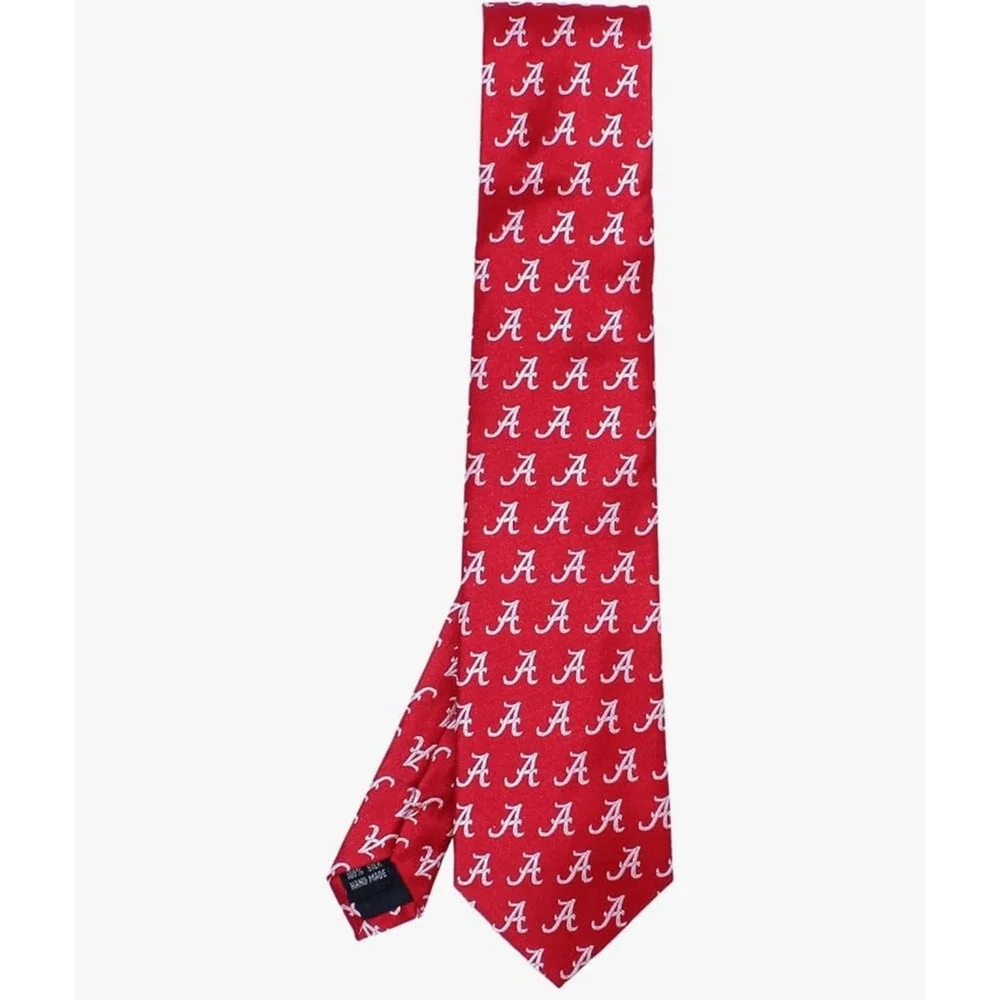licensed University of Alabama Crimson Tide necktie by Donegal Bay 100% silk nWT